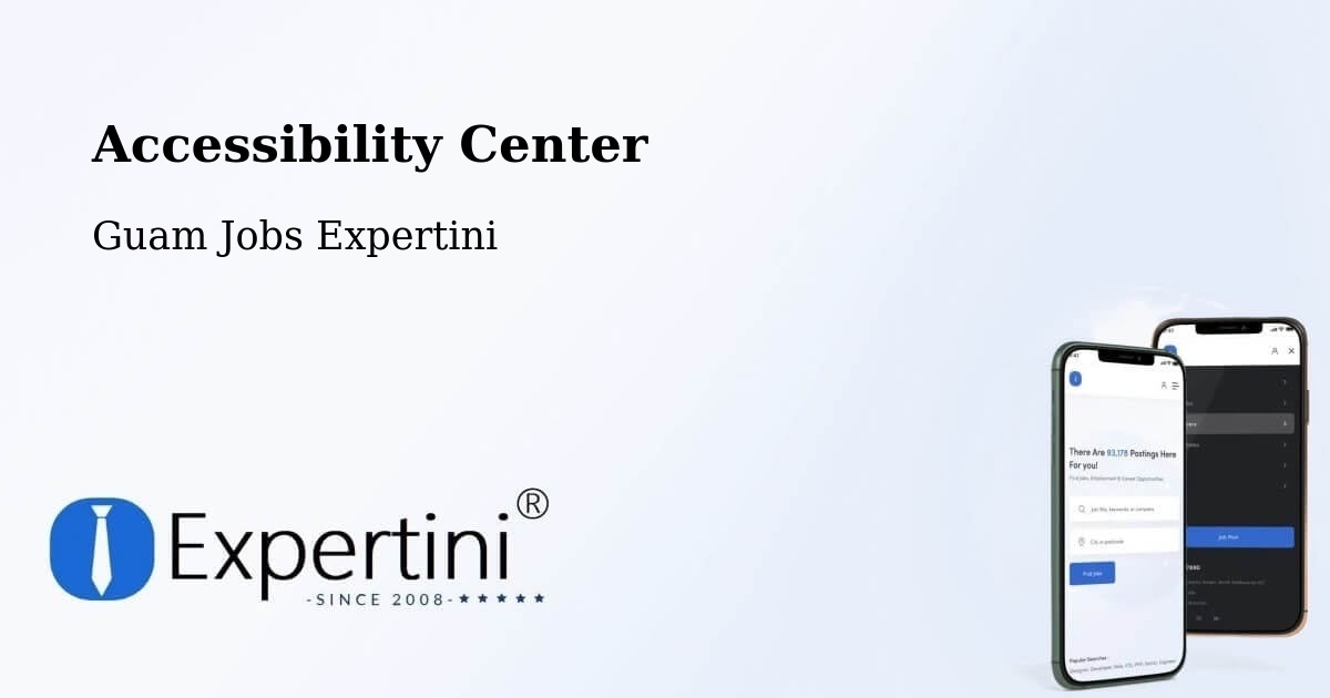 Accessibility Center - Guam Jobs Expertini